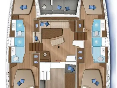 Noleggio Catamarano con o senza skipper Lagoon a Préveza