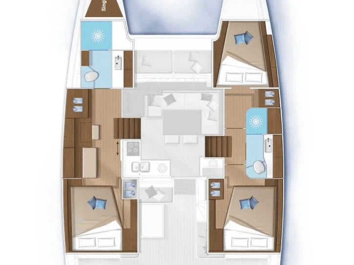 Noleggio a Road Town – Lagoon Lagoon 40 su SamBoat