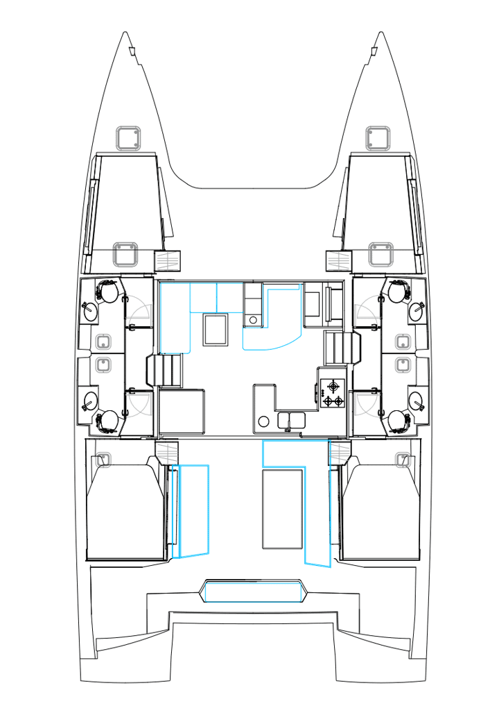 Noleggiare una Nautitech Nautitech 46 Fly a Road Town