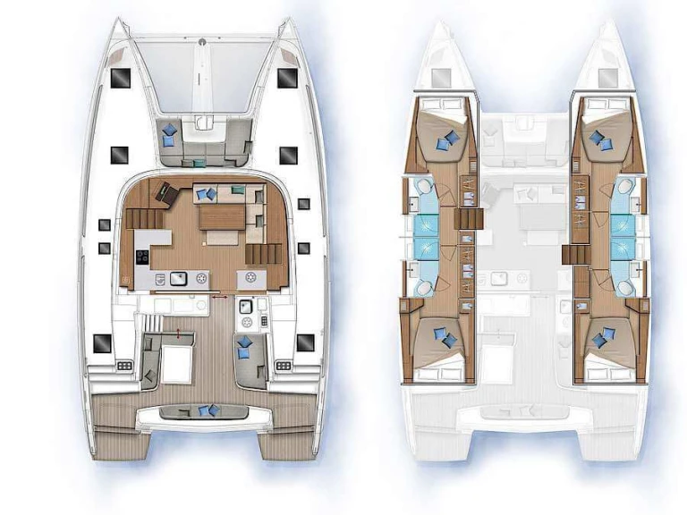 Noleggio Catamarano a Fethiye – Lagoon Lagoon 46