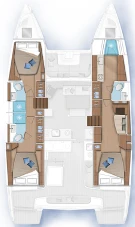 Noleggio barche Saint-Raphaël economico Lagoon 46