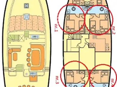 Noleggio Barca a vela Custom Made con patente nautica