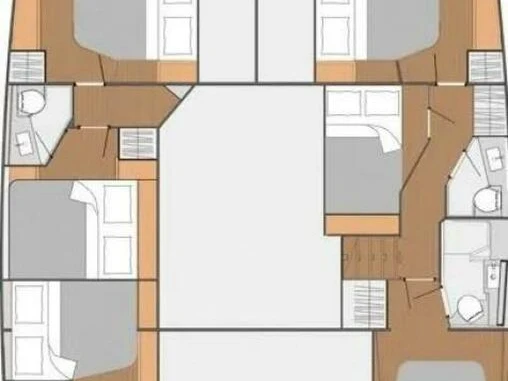 Noleggio Catamarano Fountaine Pajot con patente nautica