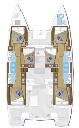 Noleggio a Parham Town – Lagoon Lagoon 50 su SamBoat