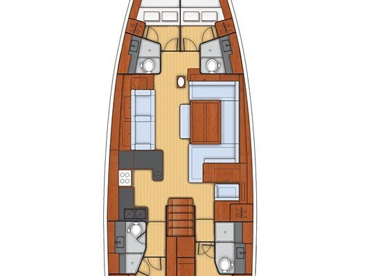 Noleggiare una Bénéteau Oceanis 60 a Spalato