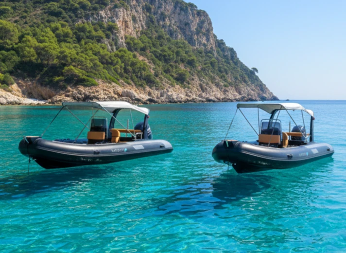 Noleggio Gommone artboat con patente nautica