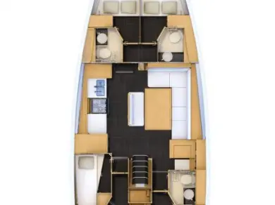 Noleggio Barca a vela Jeanneau con patente nautica