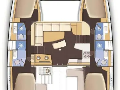 Noleggio Catamarano a Sebenico – Lagoon Lagoon 42