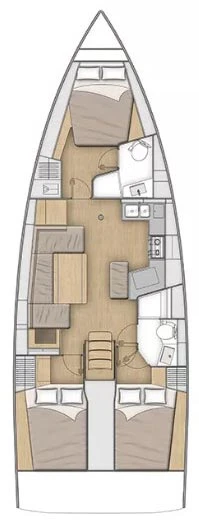 Bénéteau Oceanis 40.1 Electric da affittare a  Zaravecchia (Biograd)