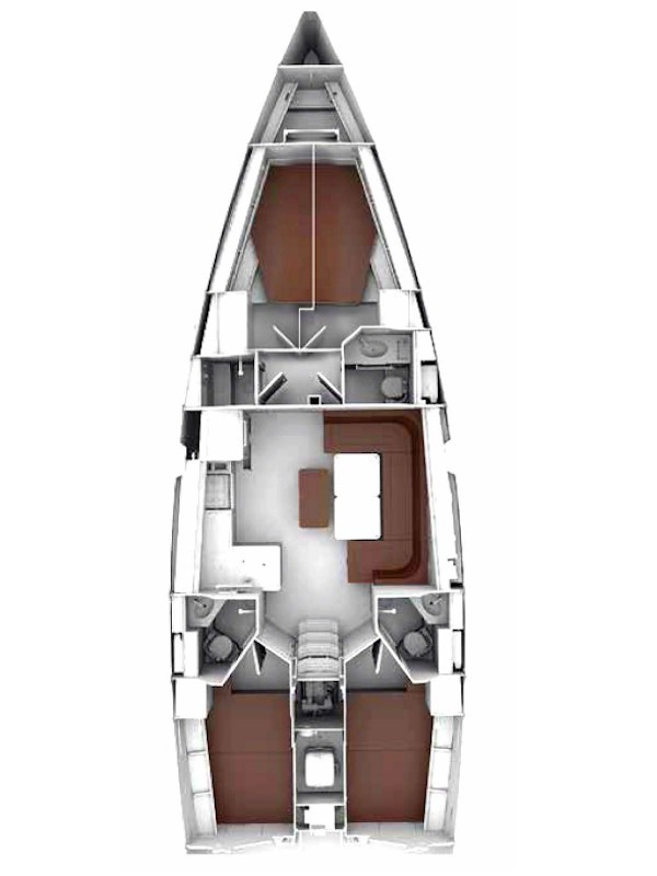 Noleggio barche Kos economico Cruiser 46 Style