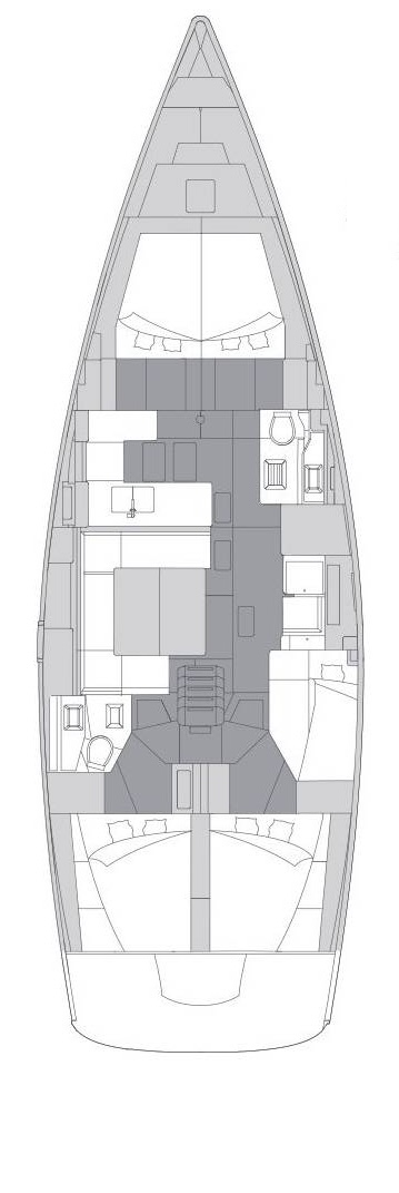 Noleggio barche Castelli economico Impression 50.1