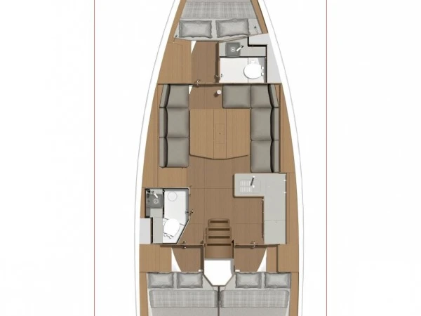 Noleggio Barca a vela Dufour con patente nautica