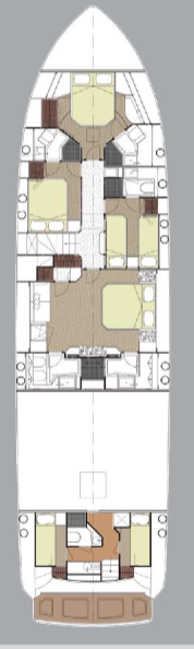 Noleggio Yacht di lusso Dominator-Shipyard con patente nautica