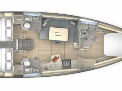 Noleggio barche Álimos economico Dufour 41