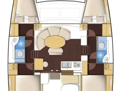 Noleggio barche Lagoon Lagoon 380 S2 a Gouviá su Samboat