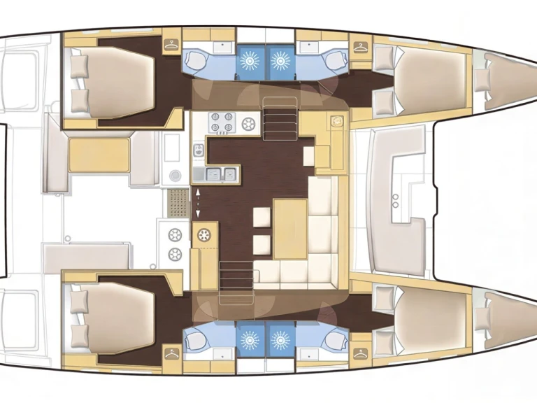 Noleggio a Kos – Lagoon Lagoon 450 su SamBoat