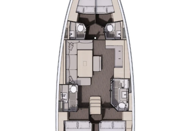 Noleggio Barca a vela Dufour con patente nautica