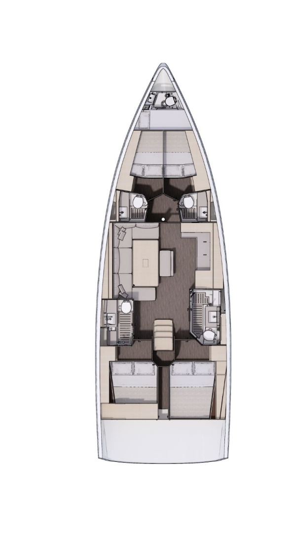 Noleggio Barca a vela Dufour con patente nautica