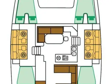 Noleggiare una Lagoon Lagoon 400 S2 a Lávrio