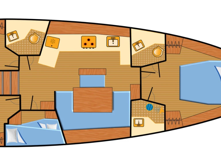 Barca a vela a noleggio a Punat al miglior prezzo