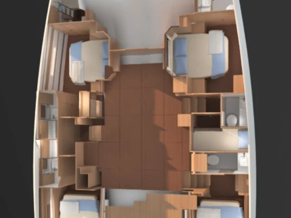 Dufour Dufour Catamarans 48 Sail da affittare a  Lefkáda