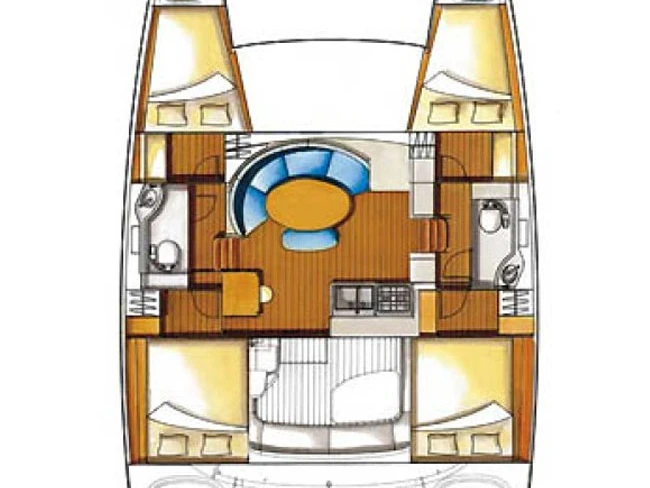 Noleggiare una Lagoon Lagoon 380 a Punat