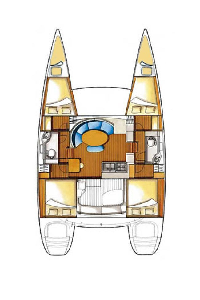 Noleggiare una Lagoon Lagoon 380 a Punat