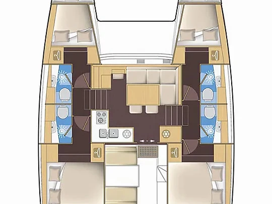 Noleggio barche Lagoon Lagoon 39 a Punat su Samboat