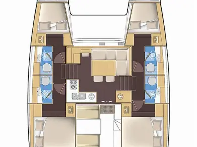 Noleggio barche Lagoon Lagoon 39 a Punat su Samboat