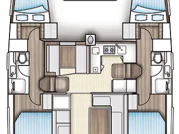 Catamarano a noleggio a Punat al miglior prezzo