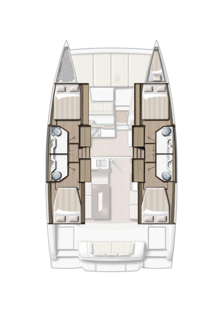 Noleggio a Trogir – Bali Bali 4.2 su SamBoat