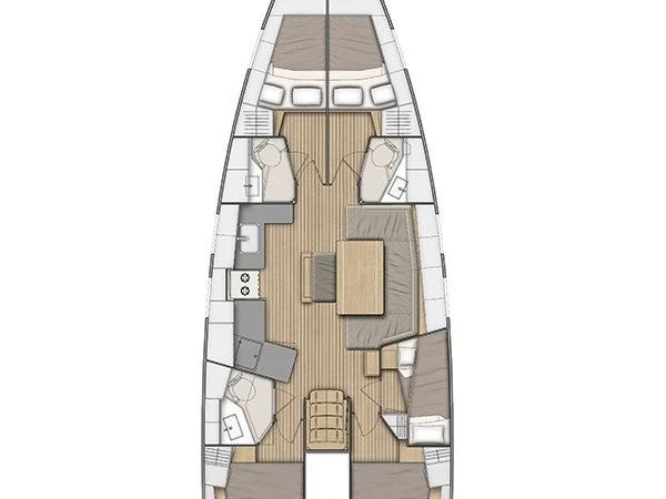 Bénéteau Oceanis 46.1 da affittare a  Lávrio