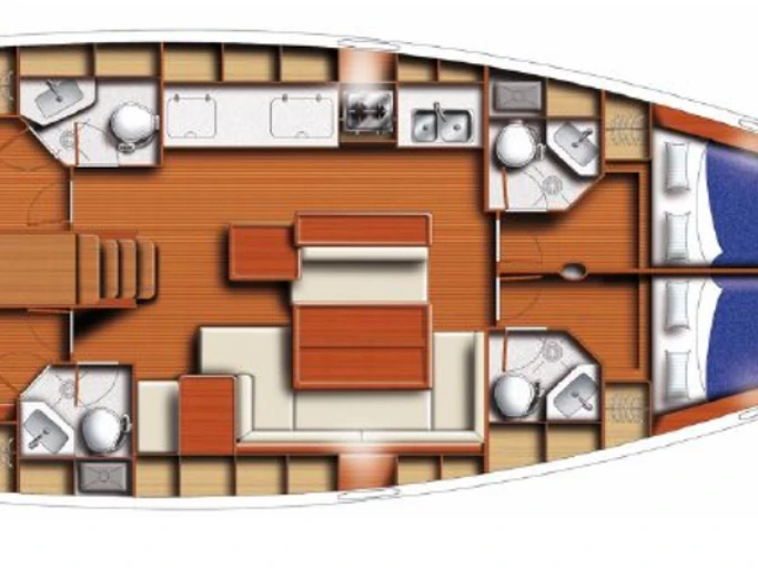 Noleggio Barca a vela Bénéteau con patente nautica