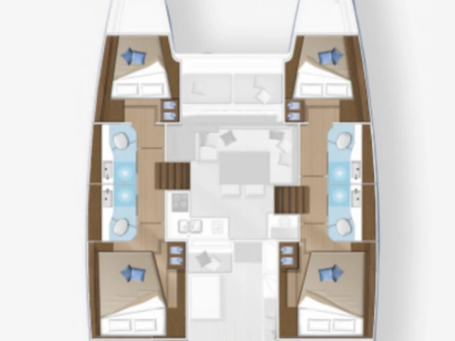 Noleggio barche Fethiye economico Lagoon 40