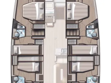 Noleggio Catamarano Bali con patente nautica