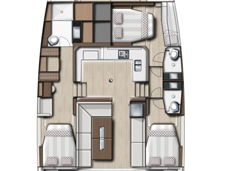 Noleggio Catamarano Bali con patente nautica