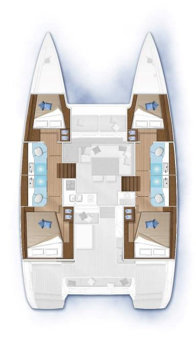 Noleggio Catamarano a Rogač – Lagoon Lagoon 40