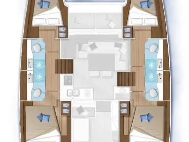 Noleggio Catamarano a Rogač – Lagoon Lagoon 40