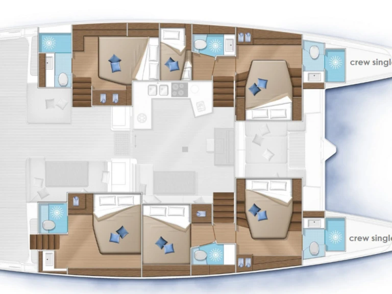 Noleggio a Álimos – Lagoon Lagoon 52 su SamBoat