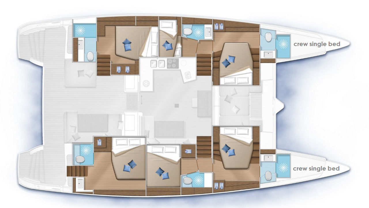 Noleggio a Álimos – Lagoon Lagoon 52 su SamBoat