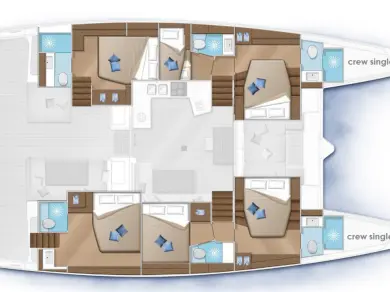 Noleggio a Álimos – Lagoon Lagoon 52 su SamBoat