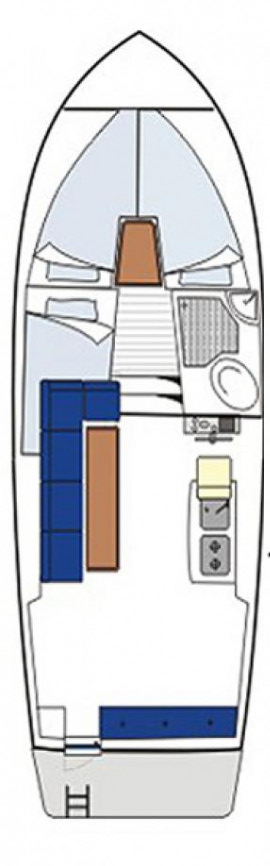 Noleggio Barca a motore Damor con patente nautica