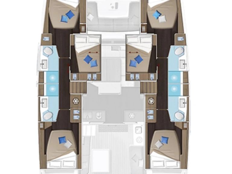 Lagoon Lagoon 51 da affittare a  Trogir