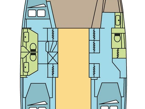 Noleggio barche Fountaine Pajot Isla 40 a Parham Town su Samboat