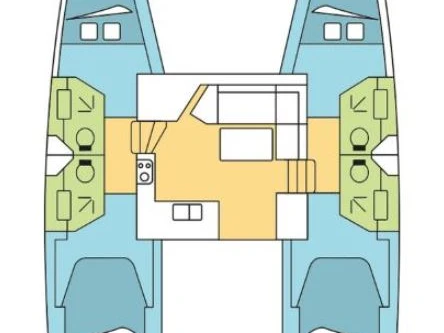 Fountaine Pajot Lucia 40 da affittare a  Le Marin