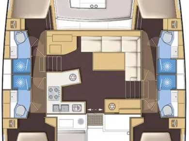 Lagoon Lagoon 450 F da affittare a  Castelli