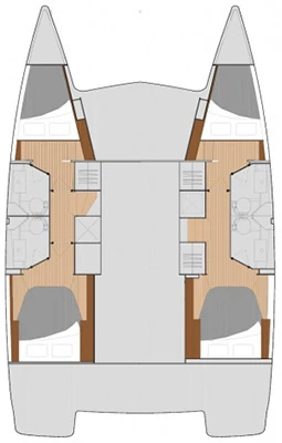 Noleggio barche Fountaine Pajot Lucia 40 a Lefkáda su Samboat