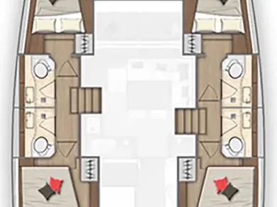 Lagoon Lagoon 40 da affittare a  Gouviá