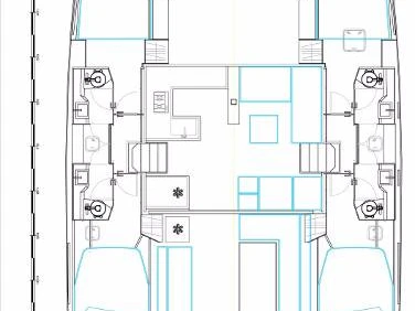 Noleggio Catamarano con o senza skipper Nautitech a Marmaris