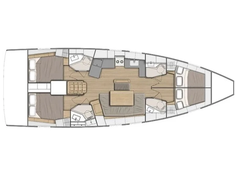 Noleggio barche Kos economico Oceanis 46.1